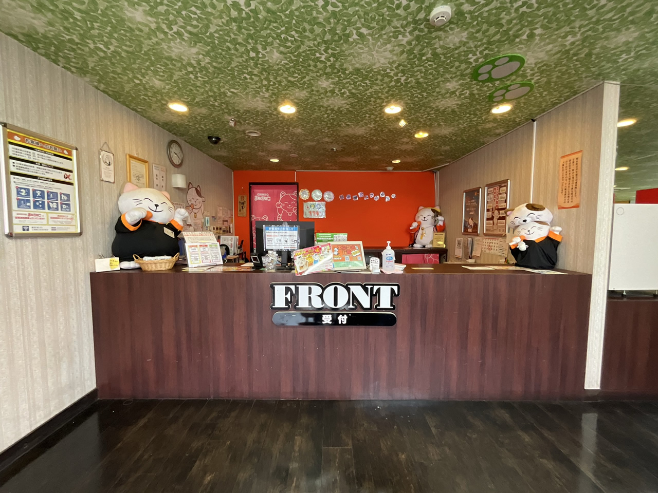 カラオケまねきねこ宇都宮簗瀬２号店フロント