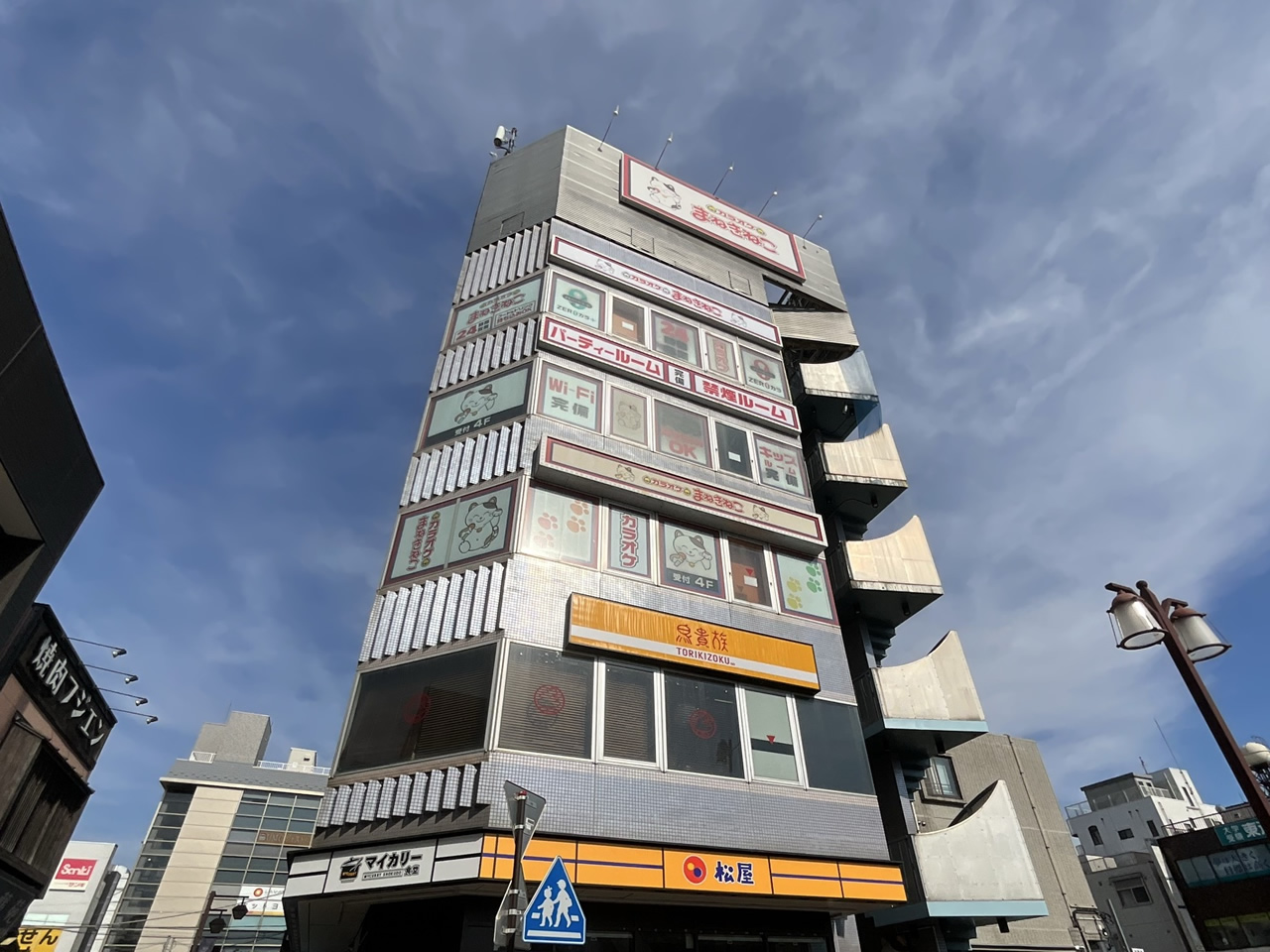 カラオケまねきねこ東大宮駅前店外観