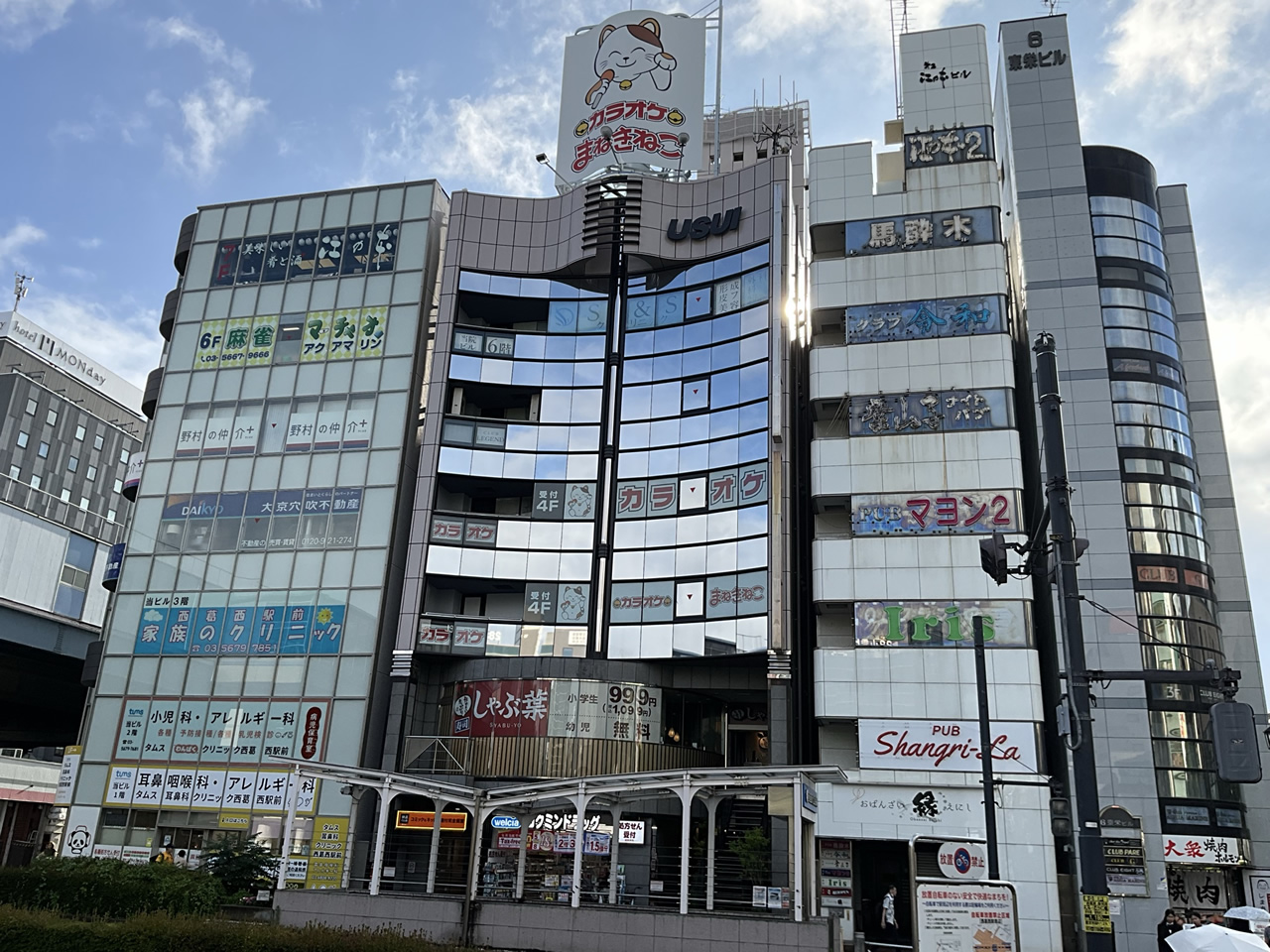カラオケまねきねこ西葛西店外観