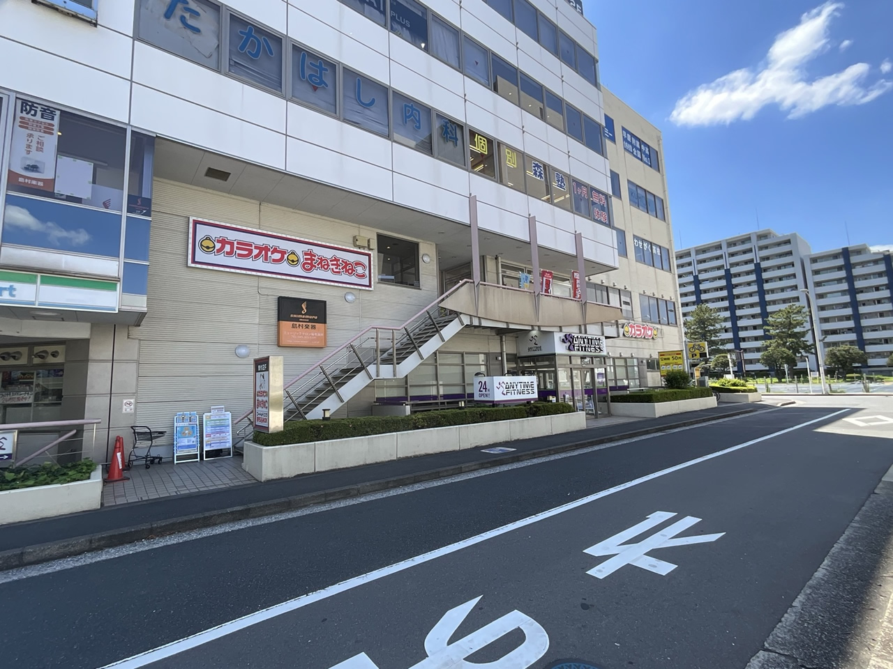カラオケまねきねこ稲毛海岸店外観