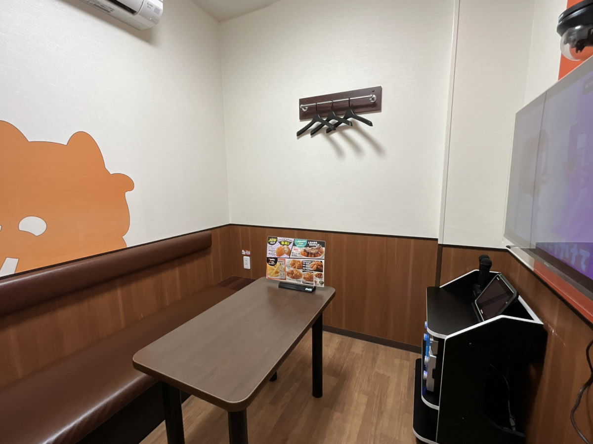 カラオケまねきねこ河原町蛸薬師店ルーム