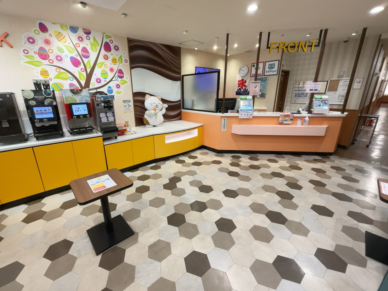 カラオケまねきねこ長岡駅前店フロント