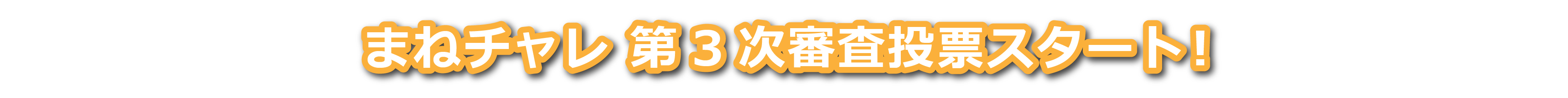 ３次審査